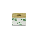 Grodan 75x75x65 mm, growing cube with hole 42x40 mm, BOX 384 pcs.